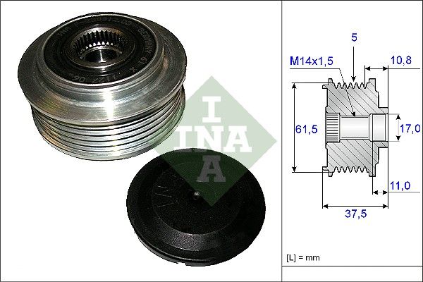 WILMINK GROUP Механизм свободного хода генератора WG1253683